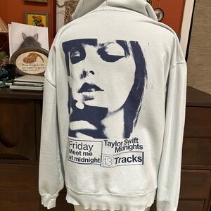 Taylor Swift Midnights hooded sweatshirt size large 
52” chest 26” long hoodie